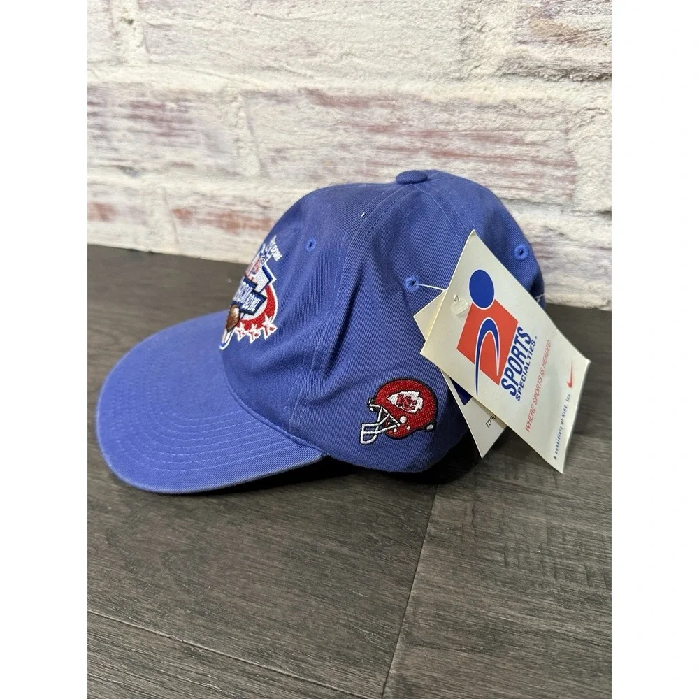 Rare NFL 1998 American Bowl Japan Tokyo Dome Adjustable Hat Packers Chiefs NWT